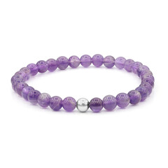 Bracciale in argento con Ametista