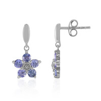 Orecchini in argento con Tanzanite