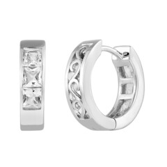 Orecchini in argento con Danburite