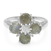 Anello in argento con Spectrolite