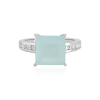 Anello in argento con Opale Paraiba