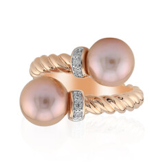 Anello in argento con Perla Ming (TPC)