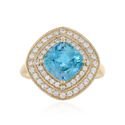 Anello in oro con Zircone Ratanakiri (Adela Gold)