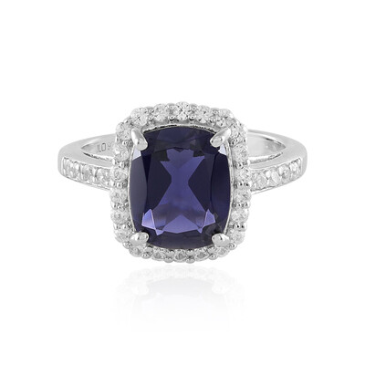 Anello in argento con Iolite