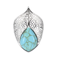 Ciondolo in argento con Turchese