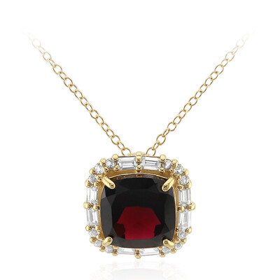 Collana in argento con Granato d’India