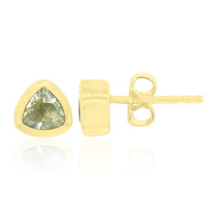 Orecchini in argento con Ametista Verde
