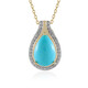 Collana in argento con Turchese Sleeping Beauty (Faszination Türkis)
