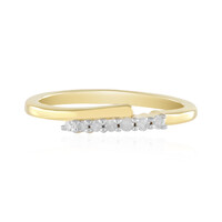 Anello in argento con Diamante I2 (H)