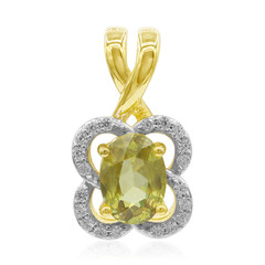 Ciondolo in oro con Sfene