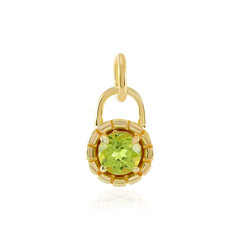 Ciondolo in argento con Peridoto Arizona