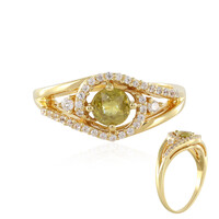 Anello in argento con Sfene