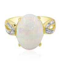 Anello in oro con Opale di Welo (Adela Gold)