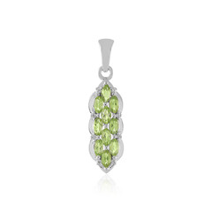 Ciondolo in argento con Peridoto Arizona