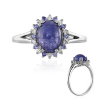 Anello in argento con Tanzanite