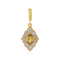 Ciondolo in argento con Zircone Giallo