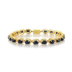 Bracciale in argento con Zaffiro Stellato Blu
