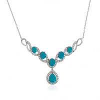 Collana in argento con Turchese Sleeping Beauty