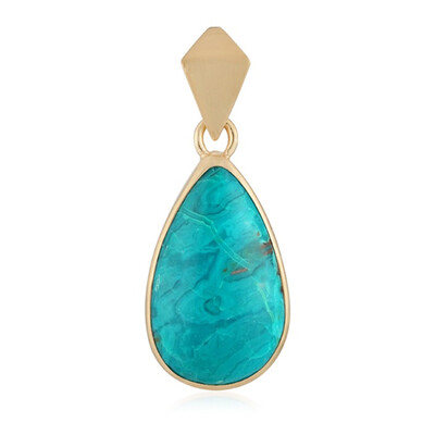 Ciondolo in argento con Opale di Atacama (Bali Barong)