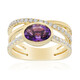 Anello in oro con Ametista (CIRARI)