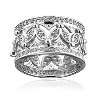Anello in argento con Zircone