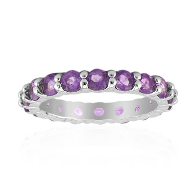 Anello in argento con Ametista