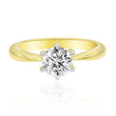 Anello in oro con Diamante VVS1 (L)