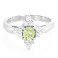 Anello in argento con Tormalina Paraíba