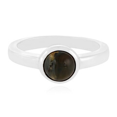 Anello in argento con Pietersite