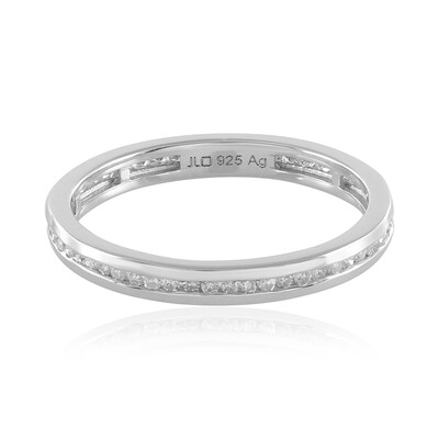 Anello in argento con Diamante I2 (I)