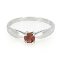 Anello in argento con Granato Malaya