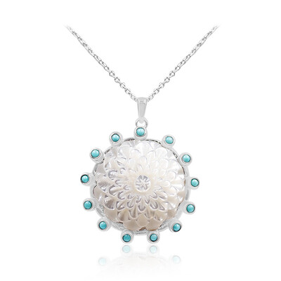 Collana in argento con Madreperla (Anne Bever)