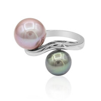 Anello in argento con Perla Ming (TPC)