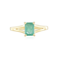 Anello in argento con Smeraldo Colombiano