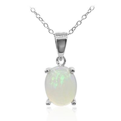 Collana in argento con Opale di Welo