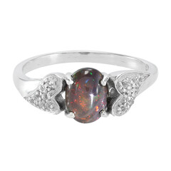 Anello in argento con Opale Mezezo