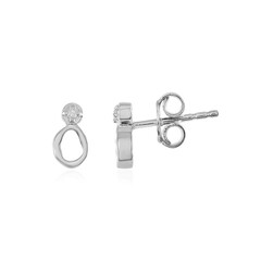 Orecchini in argento con Diamante I2 (I)