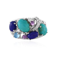 Anello in argento con Turchese Kingman