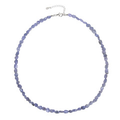 Collana in argento con Tanzanite
