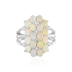 Anello in argento con Opale di Welo
