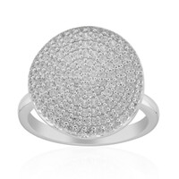 Anello in argento con Zircone