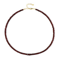 Collana in argento con Granato Mozambico