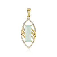 Ciondolo in argento con Opale Paraiba