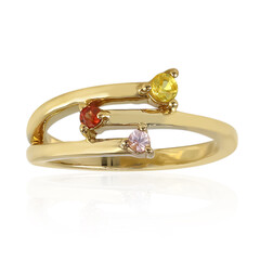 Anello in argento con Zaffiro Giallo