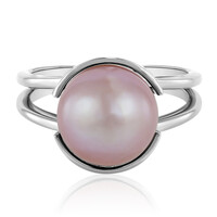 Anello in argento con Perla Ming (TPC)