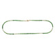Collana in oro con Tsavorite della Tanzania (CUSTODANA)