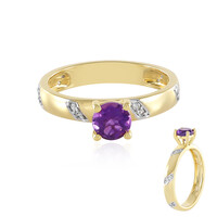 Anello in argento con Ametista