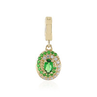 Ciondolo in oro con Tsavorite