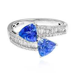 Anello in oro con Tanzanite AAA