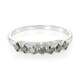 Anello da uomo in argento con Diamante Fancy
